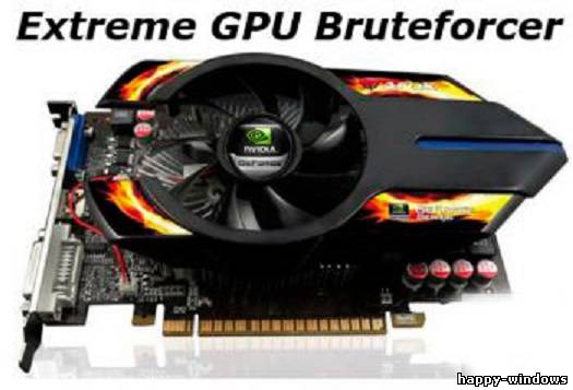 Extreme GPU Bruteforcer 2.2.3