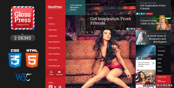 GlossPress Magazine / Blog