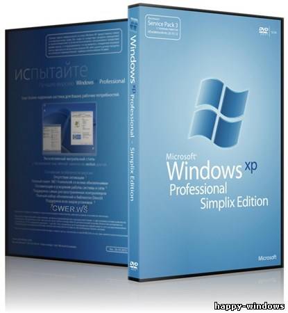 Windows XP Pro SP3 VLK simplix edition 15.01.2013