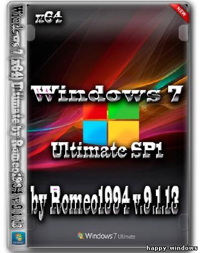 Windows 7 Ultimate by Romeo1994 v.9.1.13 (x64/2013/RUS)