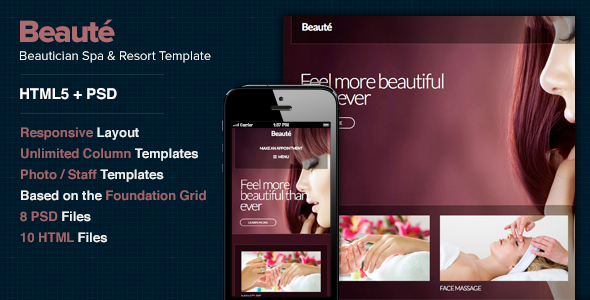 Beauté - A Health & Beauty Site Template