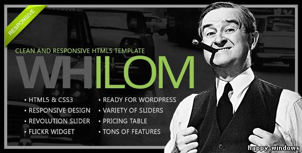 Whilom Responsive HTML5 Template