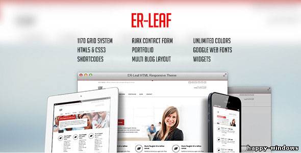 ER Leaf - Responsive Business HTML5 Theme