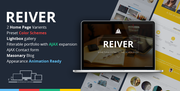 REIVER - Responsive OnePage HTML5 Template